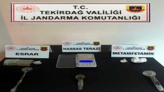 Tekirdağ’da jandarmadan uyuşturucu ve sahte içki operasyonu