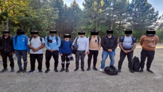 Kırklareli’de 1301 göçmen yakalandı, 2 organizatör tutuklandı