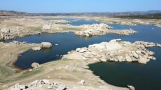 Edirne’nin suyunun karşılandığı barajda doluluk yüzde 9’a düştü