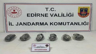 Edirne’de, Bulgaristan plakalı otomobilde 3 kilo metamfetamin ele geçirildi
