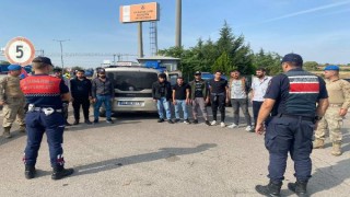 Edirne’de 109 kaçak göçmen yakalandı, 2 organizatör gözaltına alındı