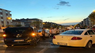 Lüleburgaz’da zincirleme kaza: 1 yaralı