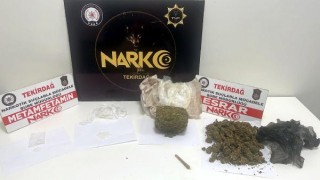 Çerkezköy’de uyuşturucu operasyonu: 1 tutuklama, 3 gözaltı