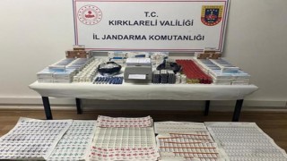 Kırklareli’de uyuşturucu ve kaçakçılık operasyonu