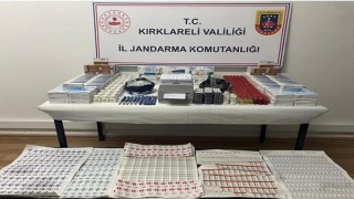 Kırklareli’de jandarmanın kaçakçılık operasyonlarında 14 tutuklama
