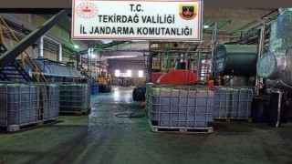 Çerkezköy’de 12 bin 650 litre kaçak akaryakıt ele geçirildi