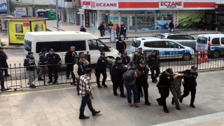 Çerkezköy’de polise mukavemette bulunan 6 şüpheli gözaltında