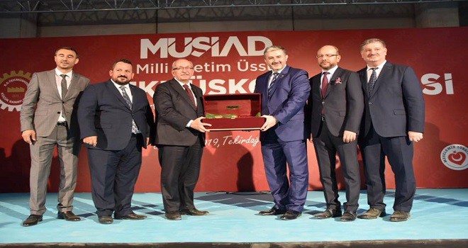 Başkan Albayrak MÜSİAD Milli Üretim Üssü TEKMÜSKOOP Orta Ölçekli Sanayi Sitesi Temel Atma Törenine Katıldı