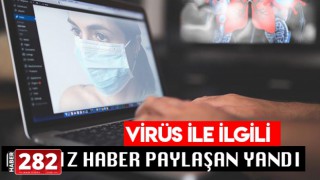 Çorlu'da sosyal medyada asılsız koronavirüs paylaşımı yapan şüpheli yakalandı