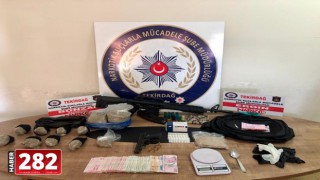 Tekirdağ'da uyuşturucu operasyonunda bir kişi tutuklandı