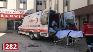 Tekirdağ'da komşular arasındaki kavgada 1 kişi bıçakla yaralandı