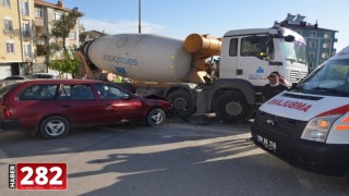 Malkara'da trafik kazası: 1 yaralı