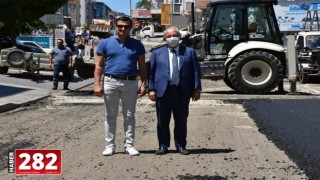 Büyükşehir Belediyesi Çerkezköy ve Şarköy’de Yol Yapım Çalışmalarına Devam Ediyor