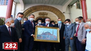 TBMM Başkanı Mustafa Şentop Tekirdağ’da ziyaretlerde bulundu
