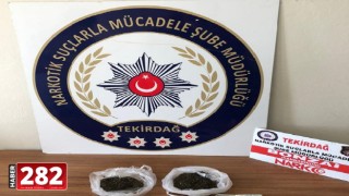 Tekirdağ'da uyuşturucu operasyonunda 1 kişi tutuklandı