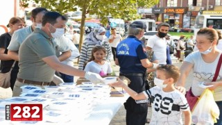 Başkan Yüksel’den aşure ikramı