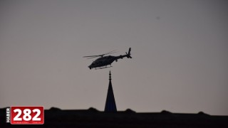 Çorlu'da helikopter destekli uyuşturucu operasyonunda 14 zanlı yakalandı