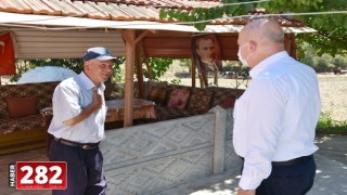 Hayrabolu Belediye Başkanı İnan şehit ailelerini ziyaret etti