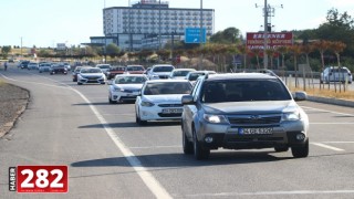 Tekirdağ-İstanbul kara yolunda tatil dönüşü yoğunluğu