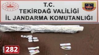 Tekirdağ'da uyuşturucuyla yakalanan 4 kişi gözaltına alındı