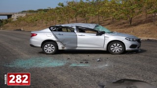 Tekirdağ'da trafik kazası: 1 yaralı