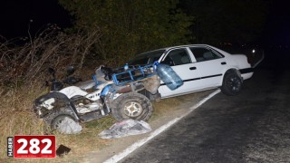 Tekirdağ'da trafik kazasında 1 kişi yaralandı