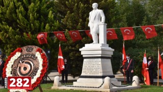 29 Ekim Cumhuriyet Bayramı Çelenk Sunma Töreni Düzenlendi