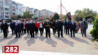 KTSO Başkanı Çelenk Sunma Töreni’ne Katıldı