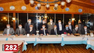 Trakya’daki AK Partili Belediye Başkanlarından Başkan Ata’ya Hayırlı Olsun Ziyareti.
