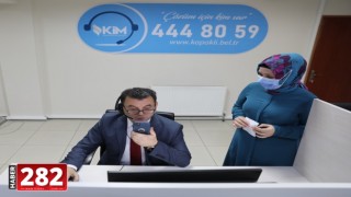 Kapaklı Belediye Başkanı Çetin, çağrı merkezinde vatandaşların taleplerini dinledi