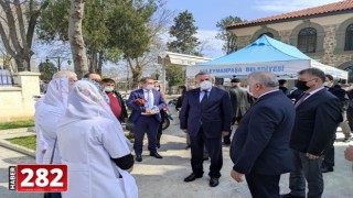 Süleymanpaşa Belediyesinden sağlık şehitlerimize vefa mevlidi