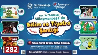 Yarıyıl tatili Süleymanpaşa Belediyesi ile dolu dolu geçecek