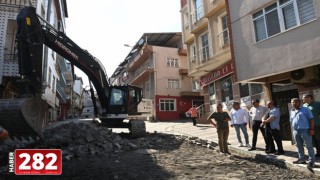 SÜLEYMANPAŞA Çınarlı Caddesi sil baştan yenileniyor !