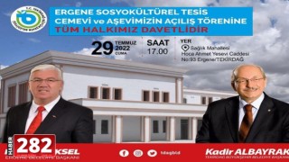 Ergene’de Büyük Bir Projenin Daha Açılışı Yapılıyor.