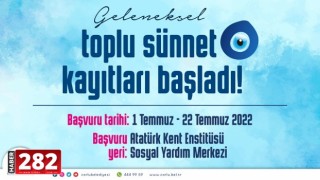 Toplu Sünnet Kayıtları Devam Ediyor.