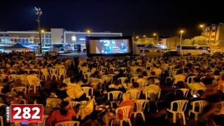 Saray Belediyesi’nden açık havada sinema keyfi