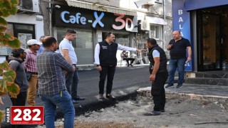 Süleymanpaşa Belediyesi Hüseyin Pehlivan Caddesi ve çevresinde sona doğru