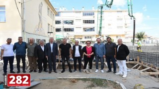 Süleymanpaşa Belediyesi Kumbağ İlkokuluna 4 ek derslik kazandırıyor