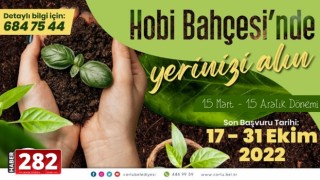 Çorlu Belediyesi Hobi Bahçeleri İçin Başvurular Başladı