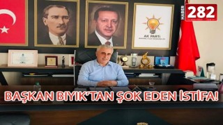 AK PARTİ'DEN ŞAŞIRTAN BİR İSTİFA DAHA!