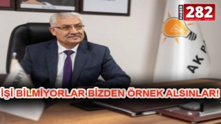 BAŞKAN ÇETİNTAŞ'TAN ZEHİR ZEMBEREK SÖZLER!