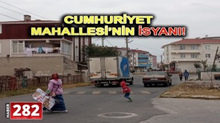 CUMHURİYET MAHALLESİ'DE HALK İSYAN ETTİ! OY VERMEDİK DİYE Mİ BU HALDEYİZ?!