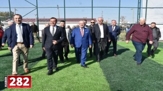 TEKİRDAĞ BÜYÜKŞEHİR BELEDİYESİ MURATLI PARK ALANI VE SPOR KOMPLEKSİ DÜZENLENEN TÖRENLE HİZMETE SUNULDU