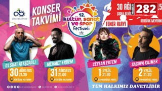 12. Kültür, Sanat ve Spor Festivali Başlıyor