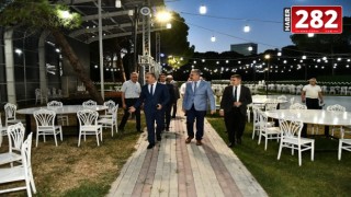 Tekirdağ Valisi Recep SOYTÜRK, Atatürk Kent Ormanında İncelemelerde Bulundu