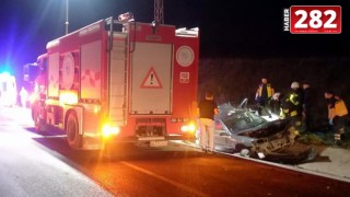 TEKİRDAĞ'da otomobillerin çarpıştığı kazada 1 kişi öldü