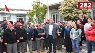 Başkan Nallar, belediye emekçilerinin bayramını kutladı
