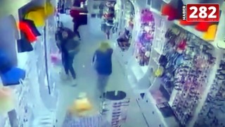 TEKİRDAĞ'DA kadın, husumetlisi kadına tabanca ile ateş açtı; o anlar kamerada