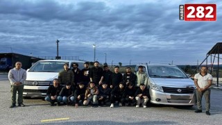 Tekirdağ'da takiple durdurulan minibüslerde 15 kaçak göçmen ile 3 organizatör yakalandı