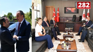 VALİDEN YENİ ATANAN YARGI MENSUPLARINA ZİYARET